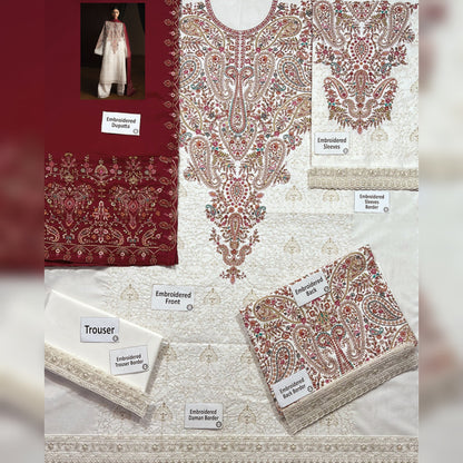 Zara Shahjahan Lawn Fancy