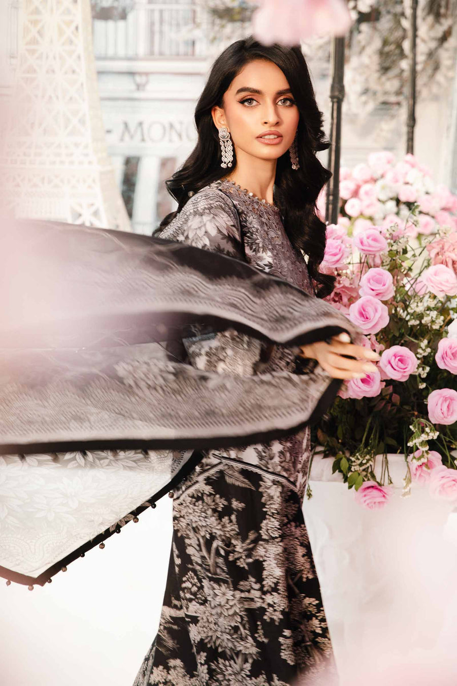 M Print Lawn Fancy