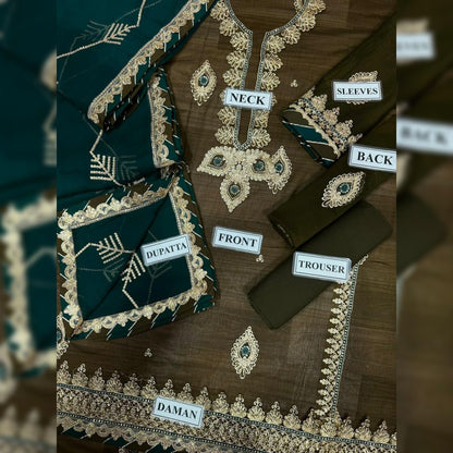 Asim Jofa Chiffon Fancy