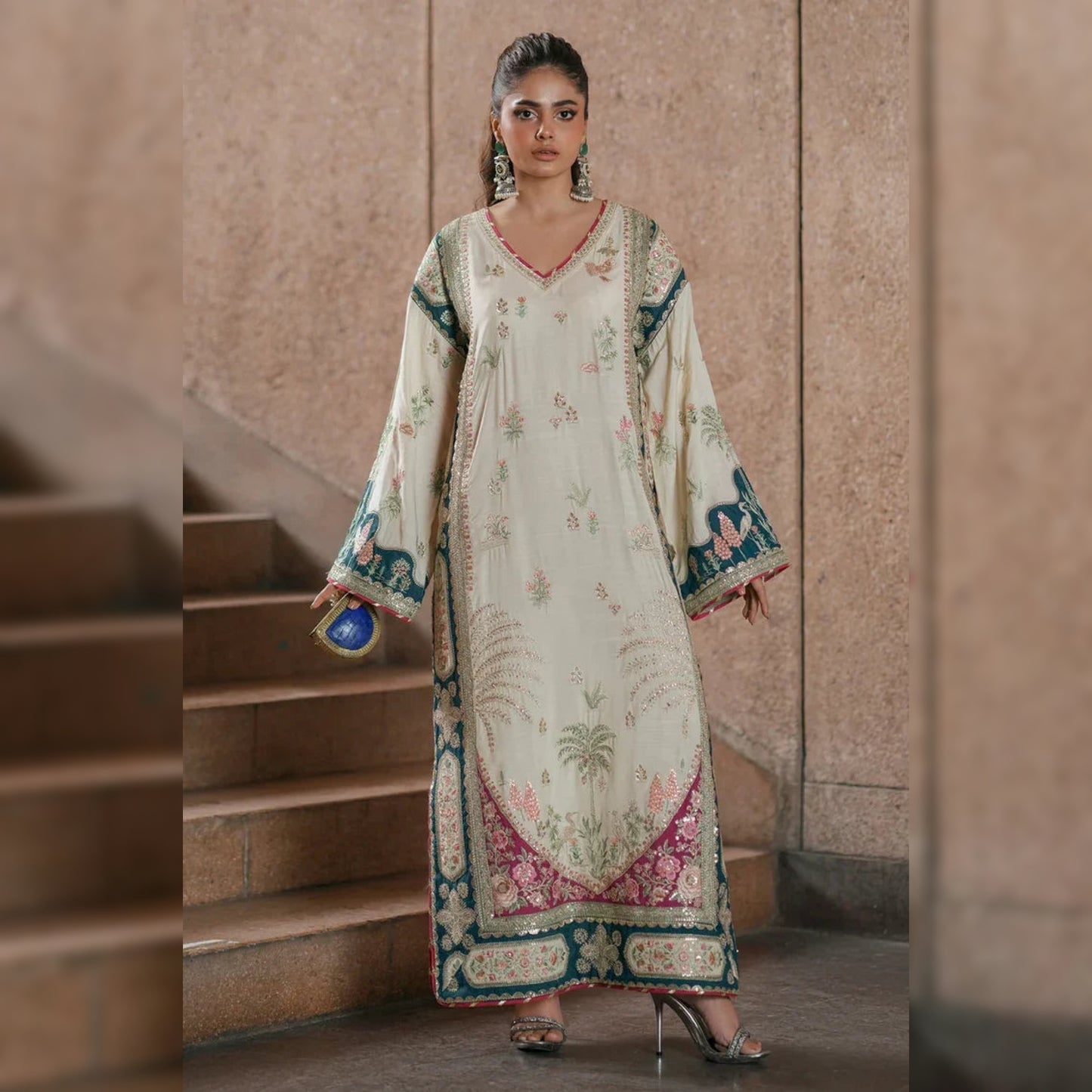 Ethnc Raw Silk Fancy