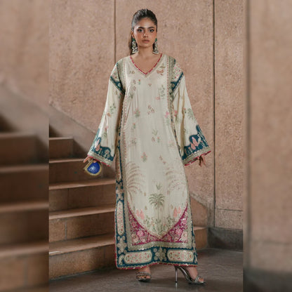Ethnc Raw Silk Fancy