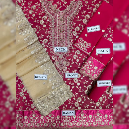 Asim Jofa Chiffon Fancy