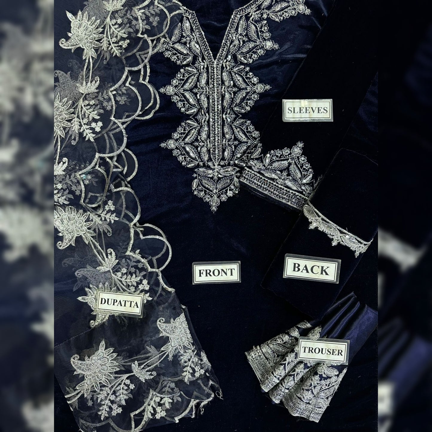 Sania Maskatiya Velvet Fancy