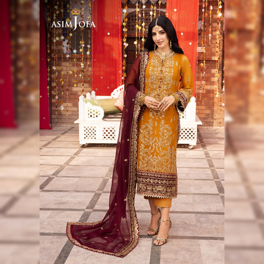 Asim Jofa Chiffon Fancy
