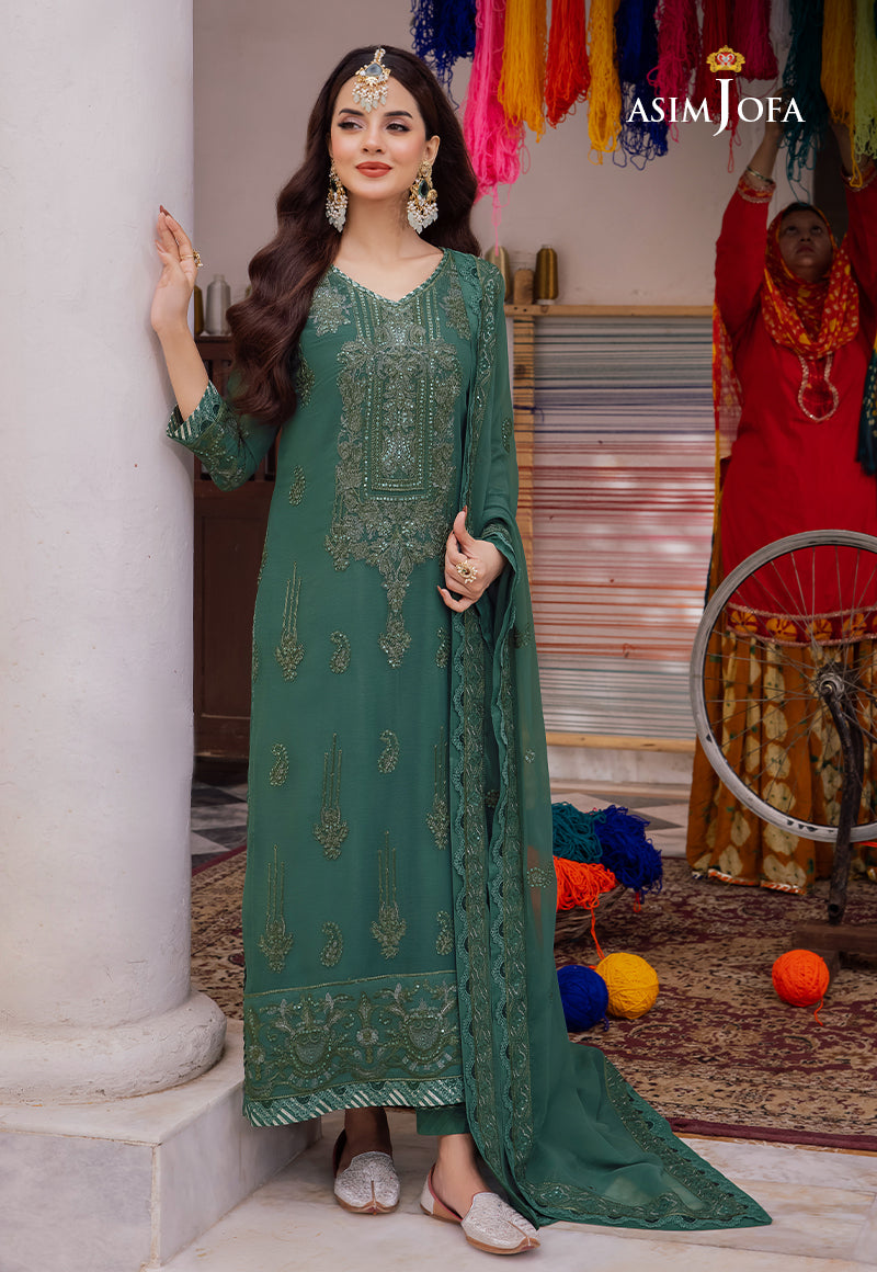 Asim Jofa Organza Fancy