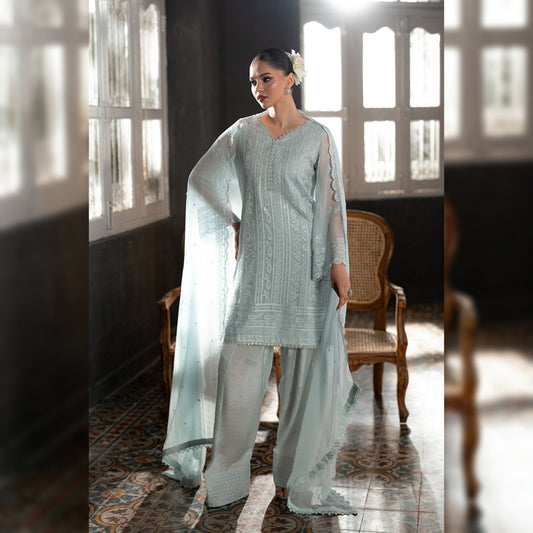 Azure Chiffon Fancy
