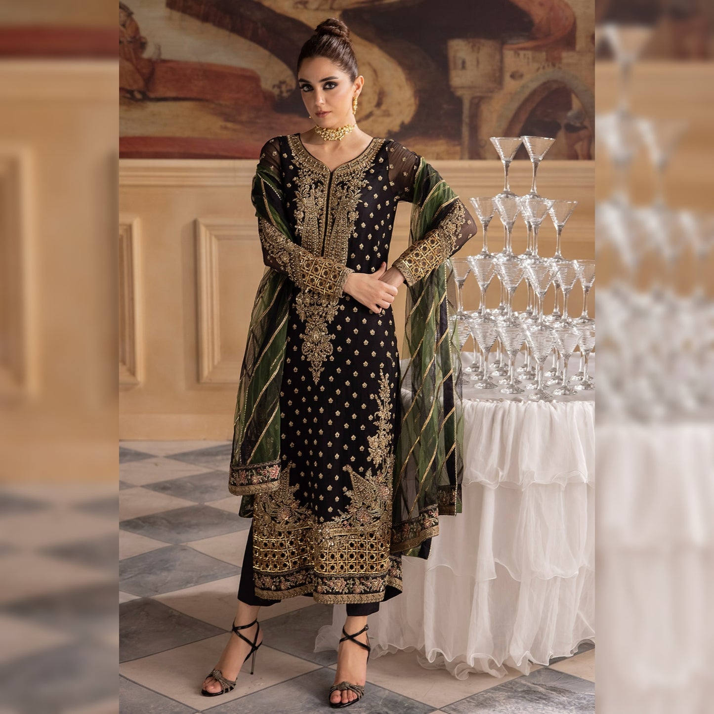 Charizma Chiffon Fancy