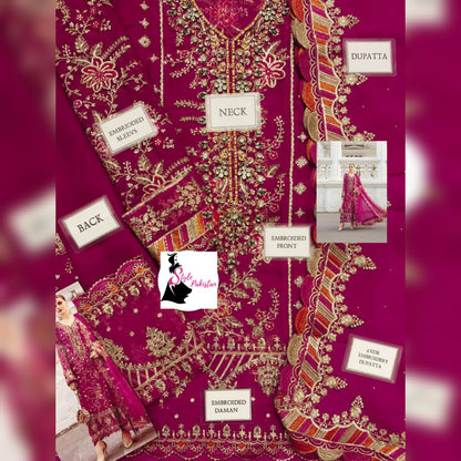 Maria B Chiffon Fancy