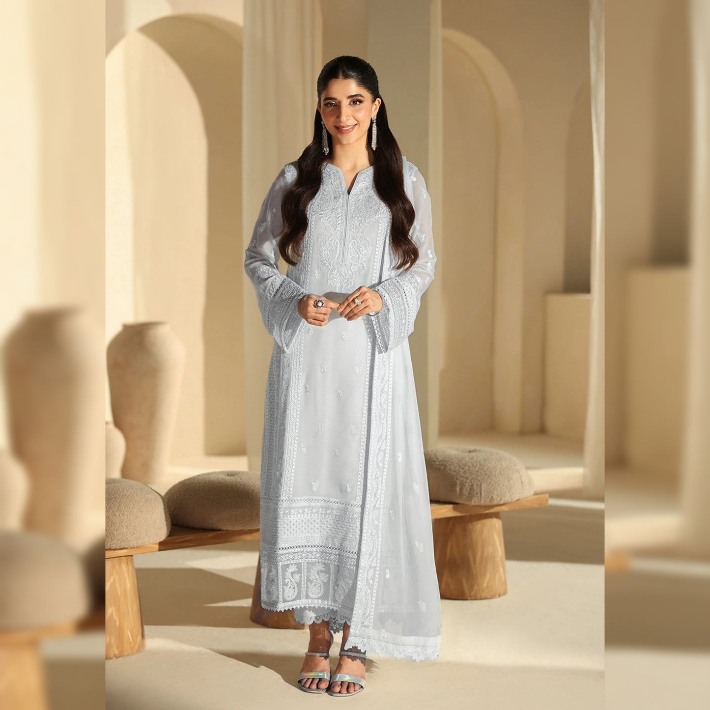 Azure Chiffon Fancy