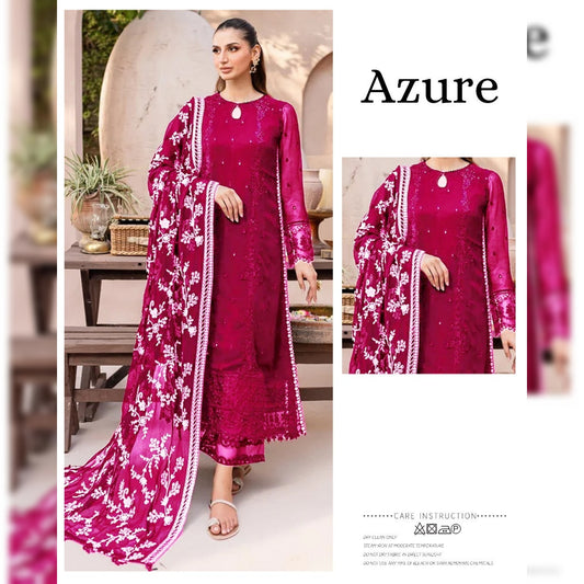 Azure Chiffon Fancy