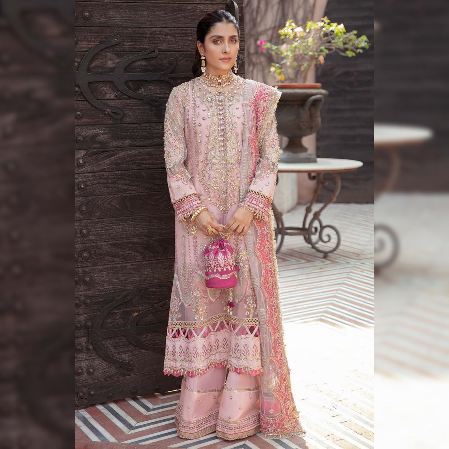 Afrozeh Organza Fancy
