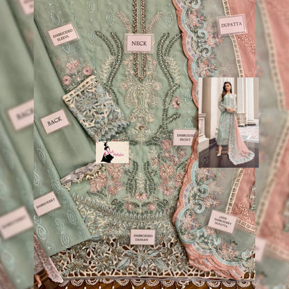 Maria B Chiffon Fancy
