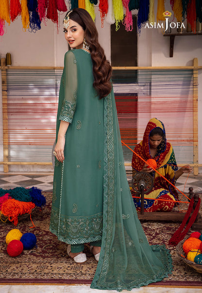 Asim Jofa Organza Fancy