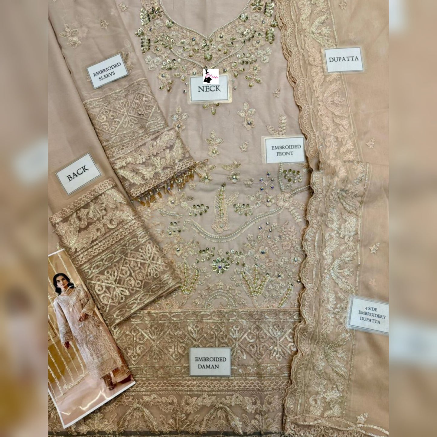 Emaan Adeel Chiffon Fancy