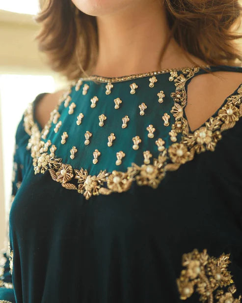 Afrozeh Velvet Fancy