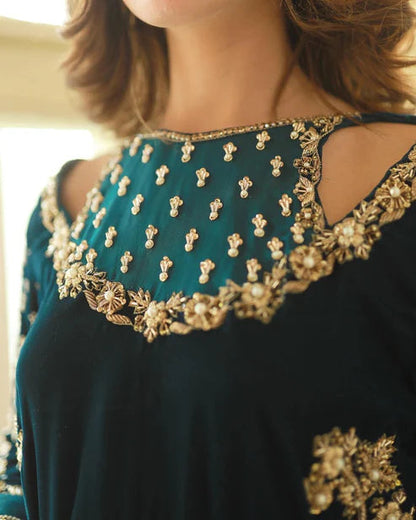 Afrozeh Velvet Fancy