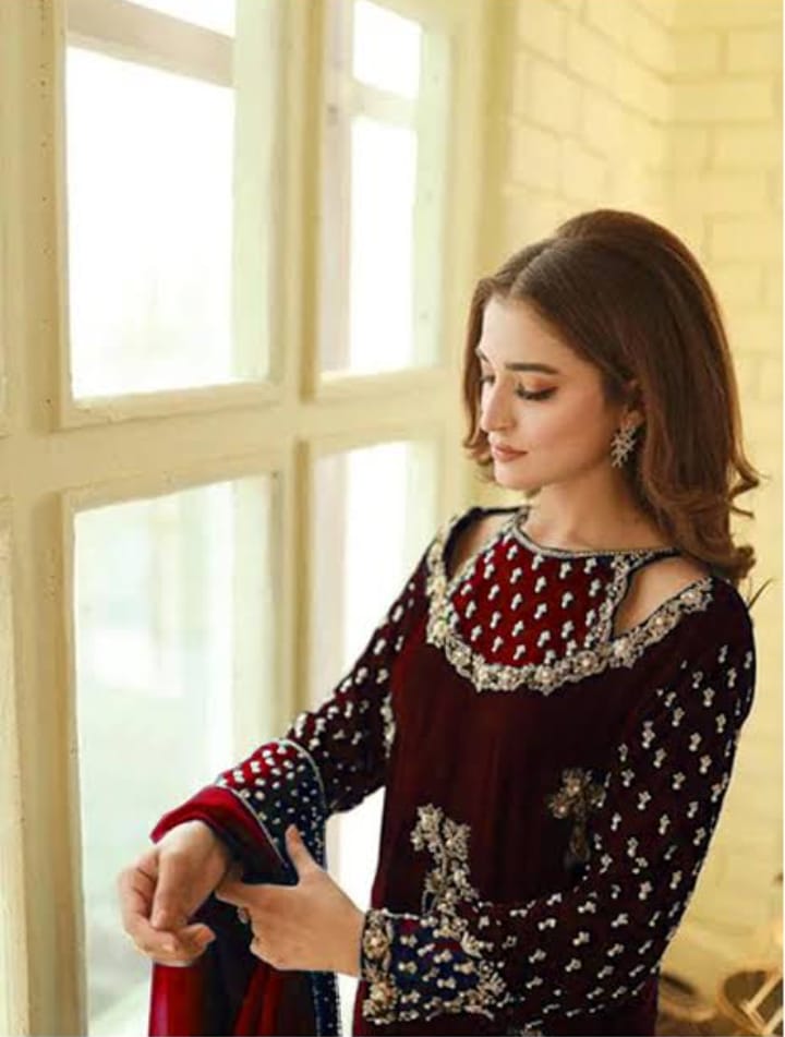 Afrozeh Velvet Fancy