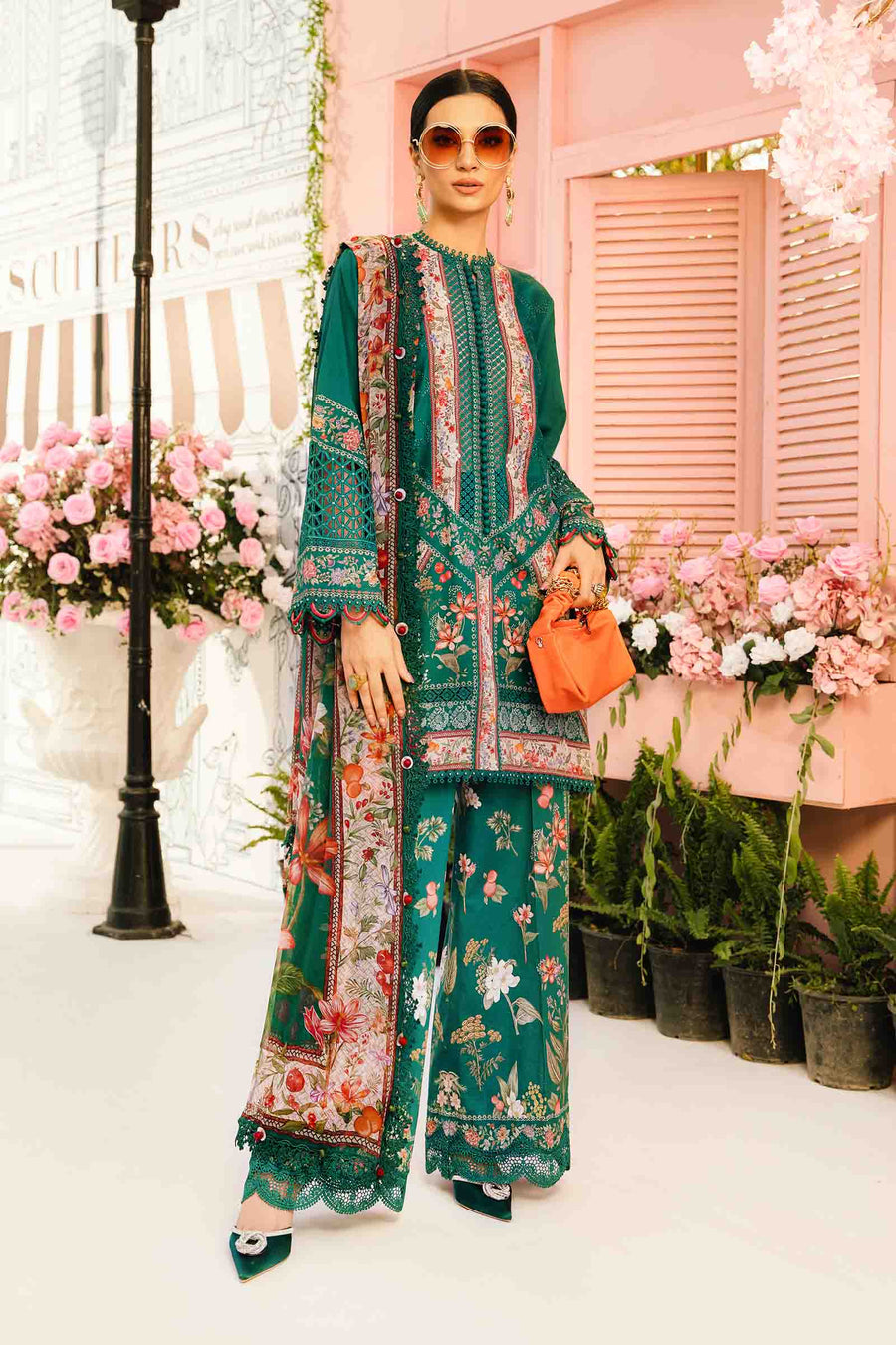 M Print Lawn Fancy