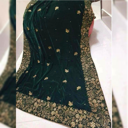 Velvet Shawl Fancy