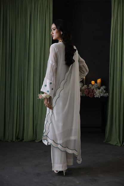 Cyanic Chiffon Fancy