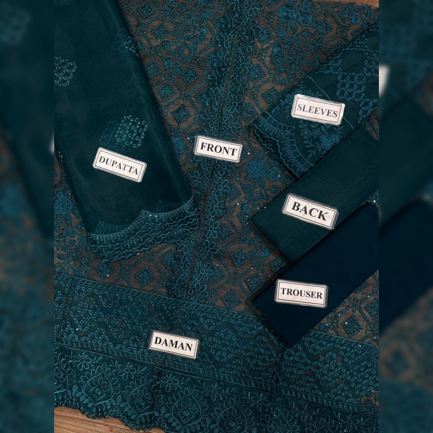 Azure Organza Fancy