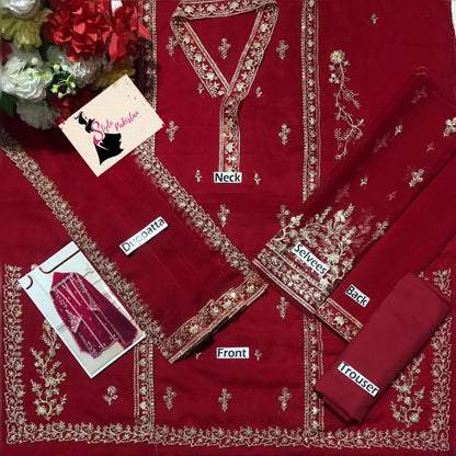 Agha Noor Chiffon Fancy