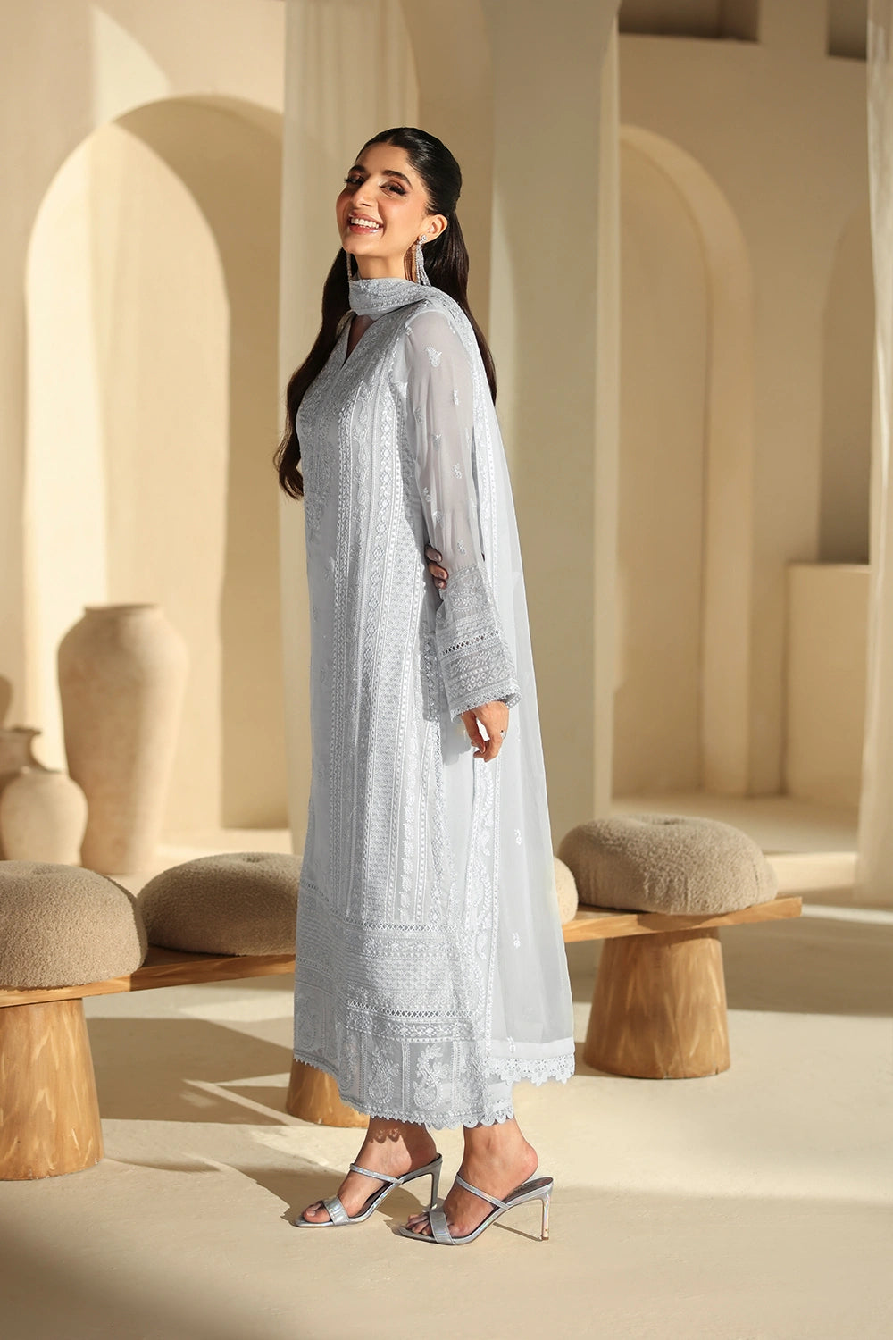 Azure Chiffon Fancy