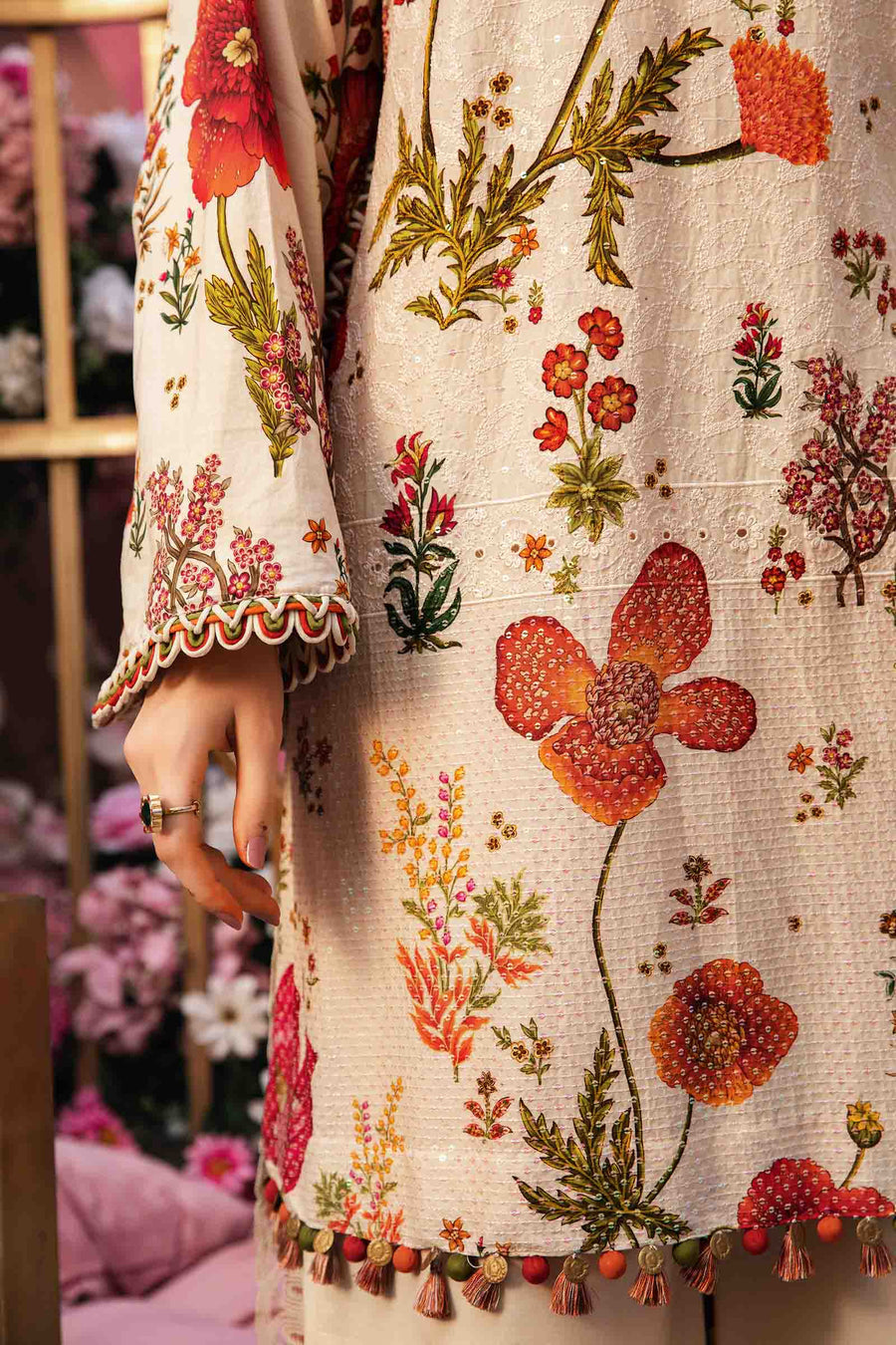 M Print Lawn Fancy