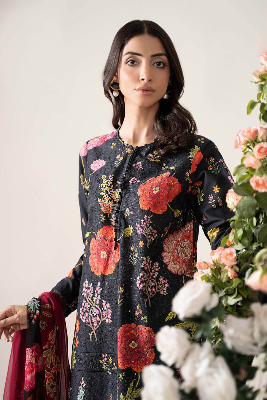 M Print Lawn Fancy