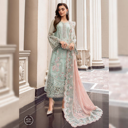 Maria B Chiffon Fancy