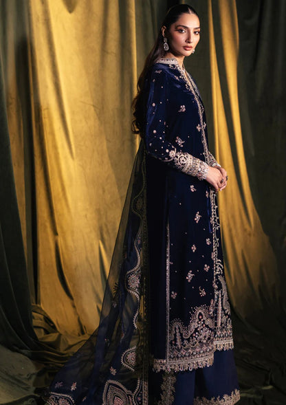 Qalamkar Velvet Fancy