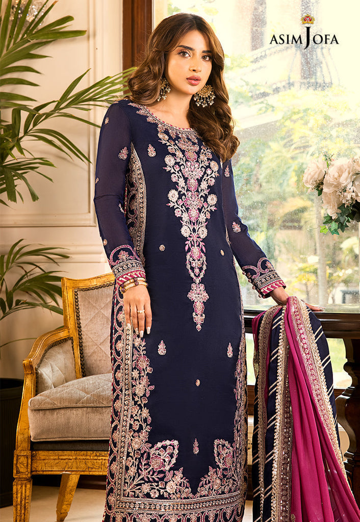 Asim Jofa Chiffon Fancy