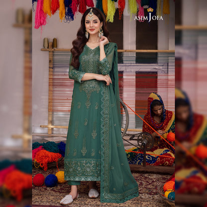 Asim Jofa Organza Fancy