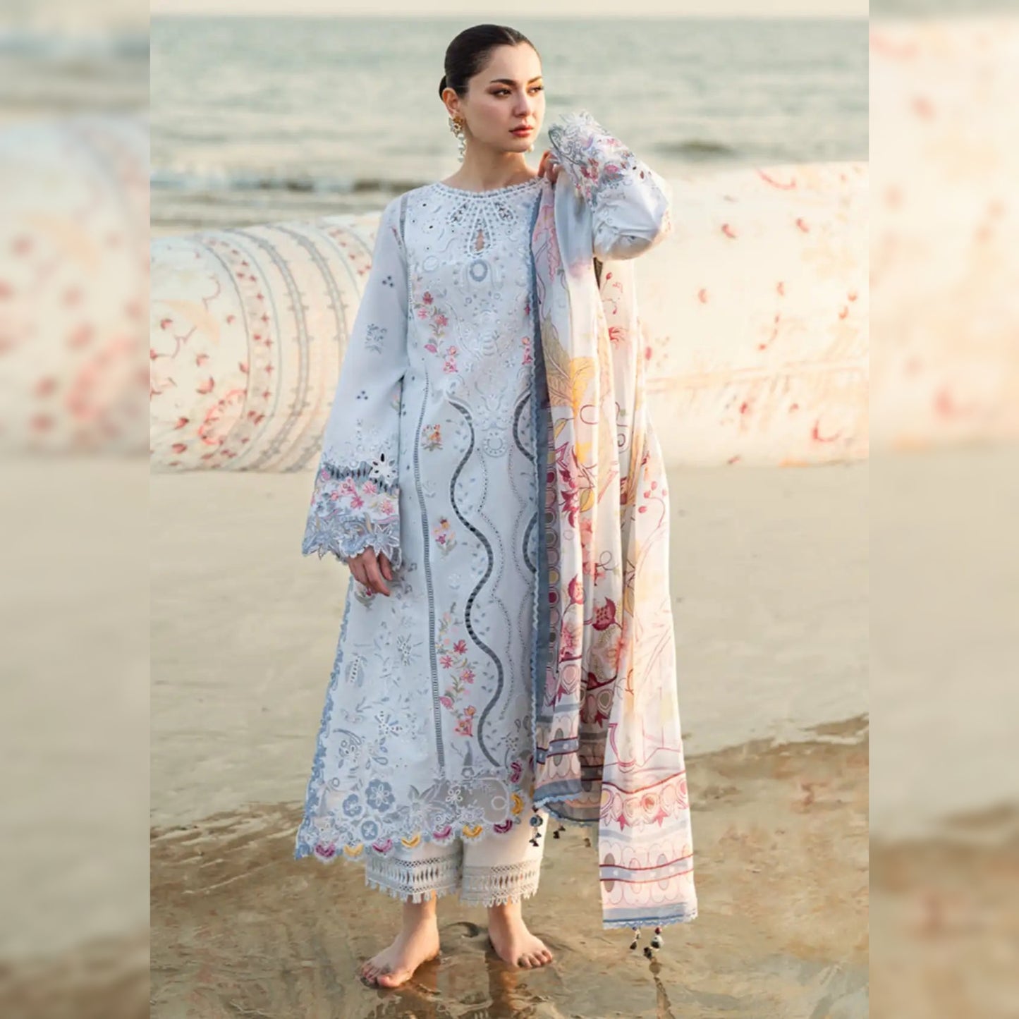Qalamkar Lawn Fancy