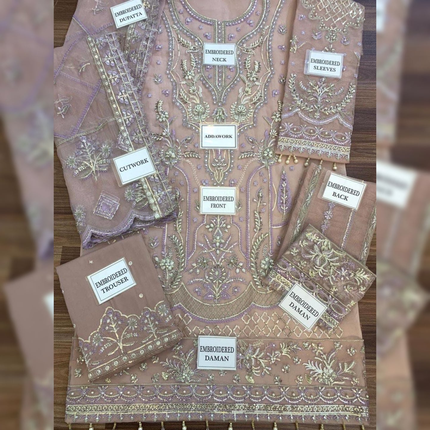 Gulaal Organza Fancy