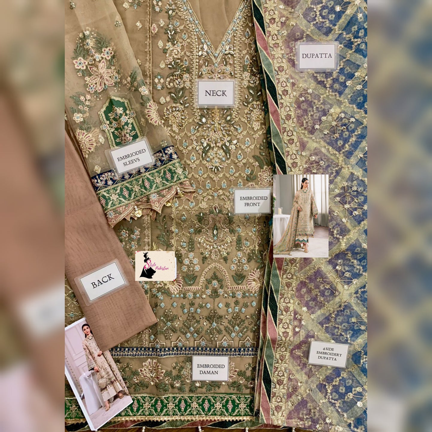 Baroque Organza Fancy