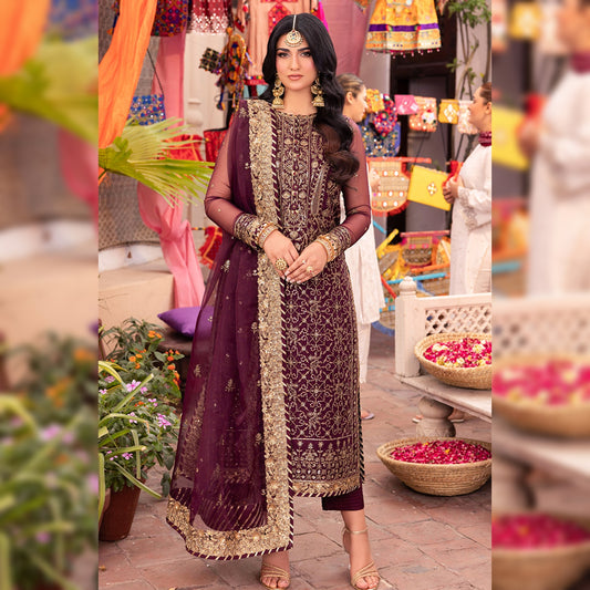 Asim Jofa Chiffon Fancy