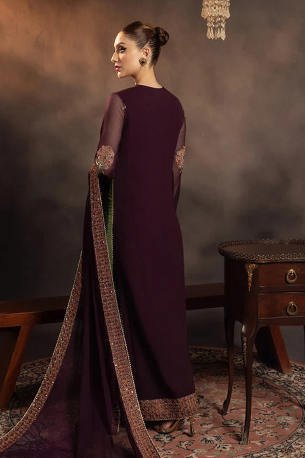 Meeral Chiffon Fancy