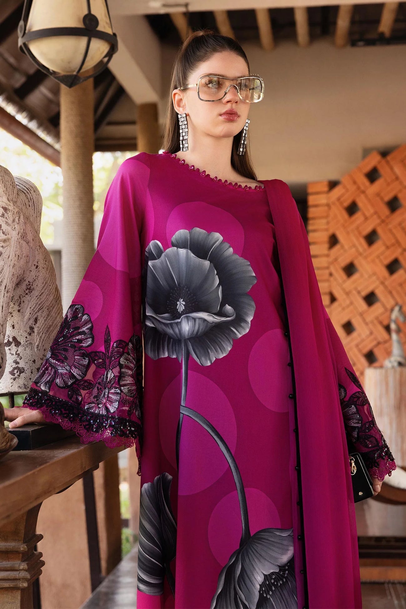 M Print Lawn Fancy