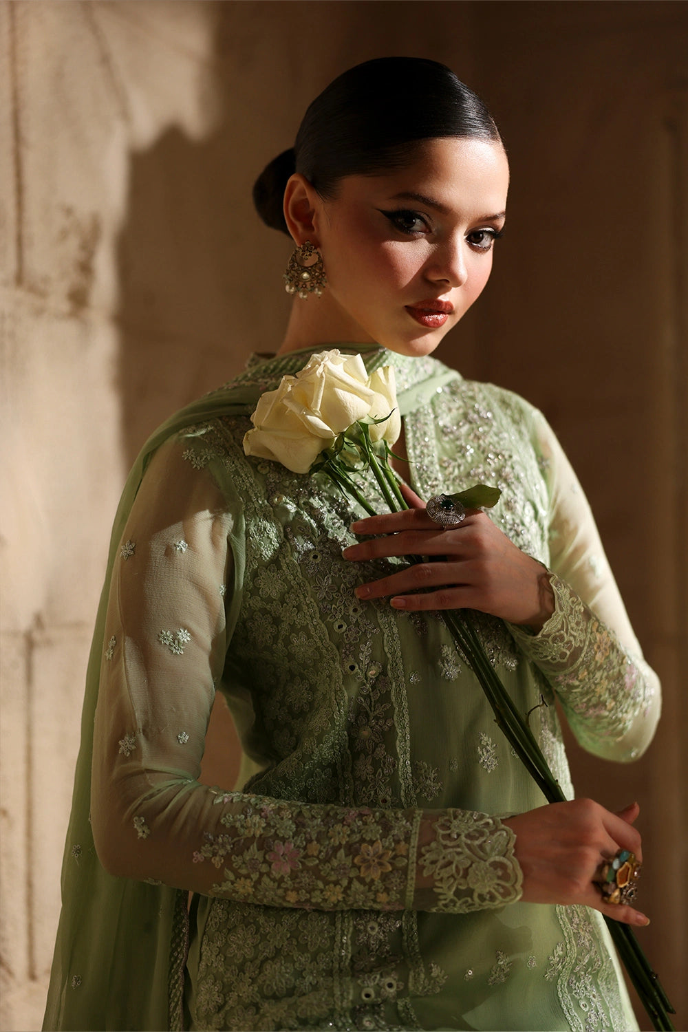 Azure Chiffon Fancy