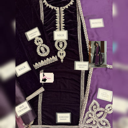 Farida Hasan Velvet Fancy