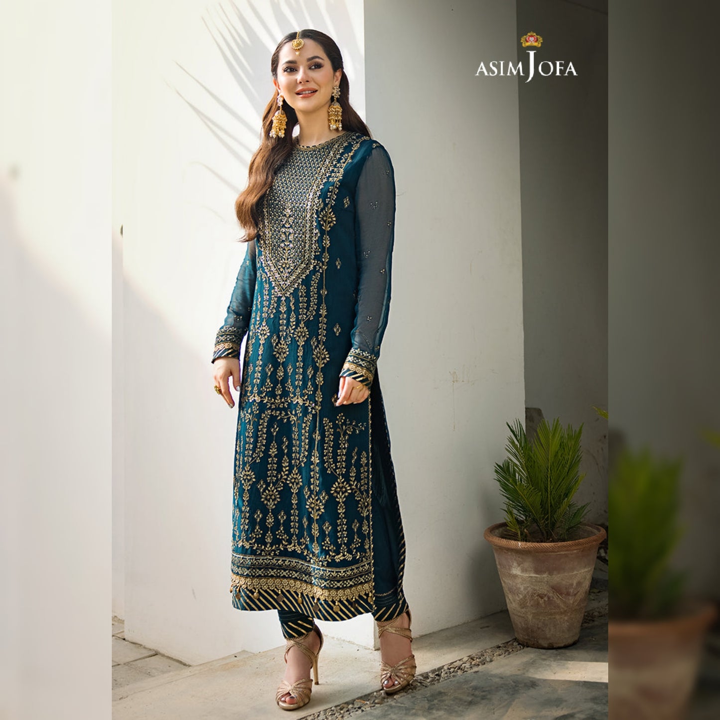 Asim Jofa Chiffon Fancy