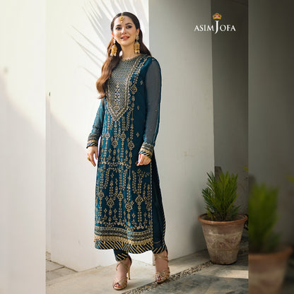 Asim Jofa Chiffon Fancy
