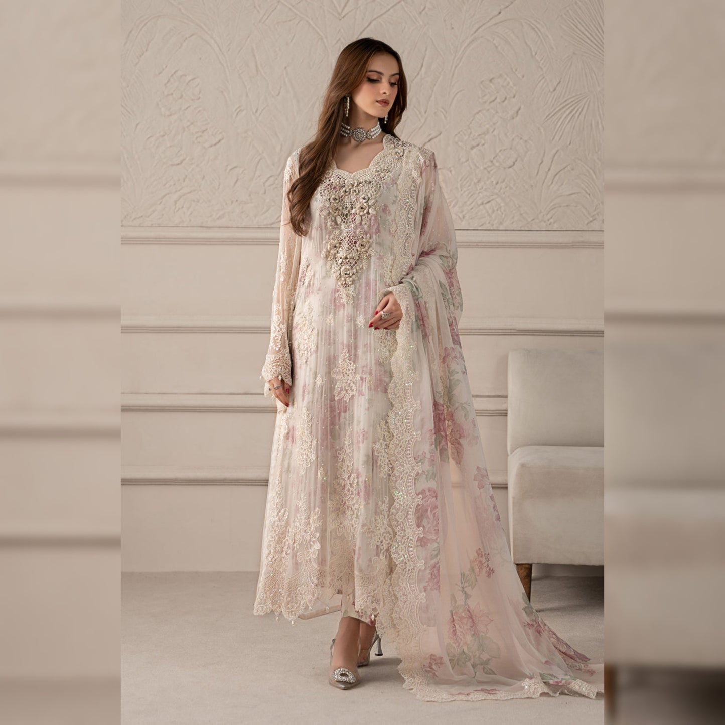 Maria B Chiffon Fancy