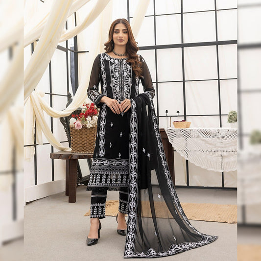 Cyanic Chiffon Fancy
