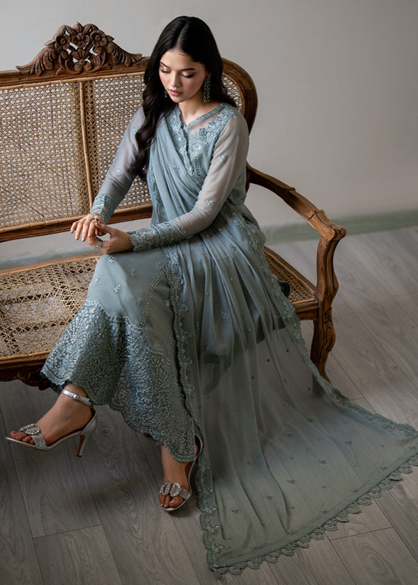 Azure Chiffon Fancy