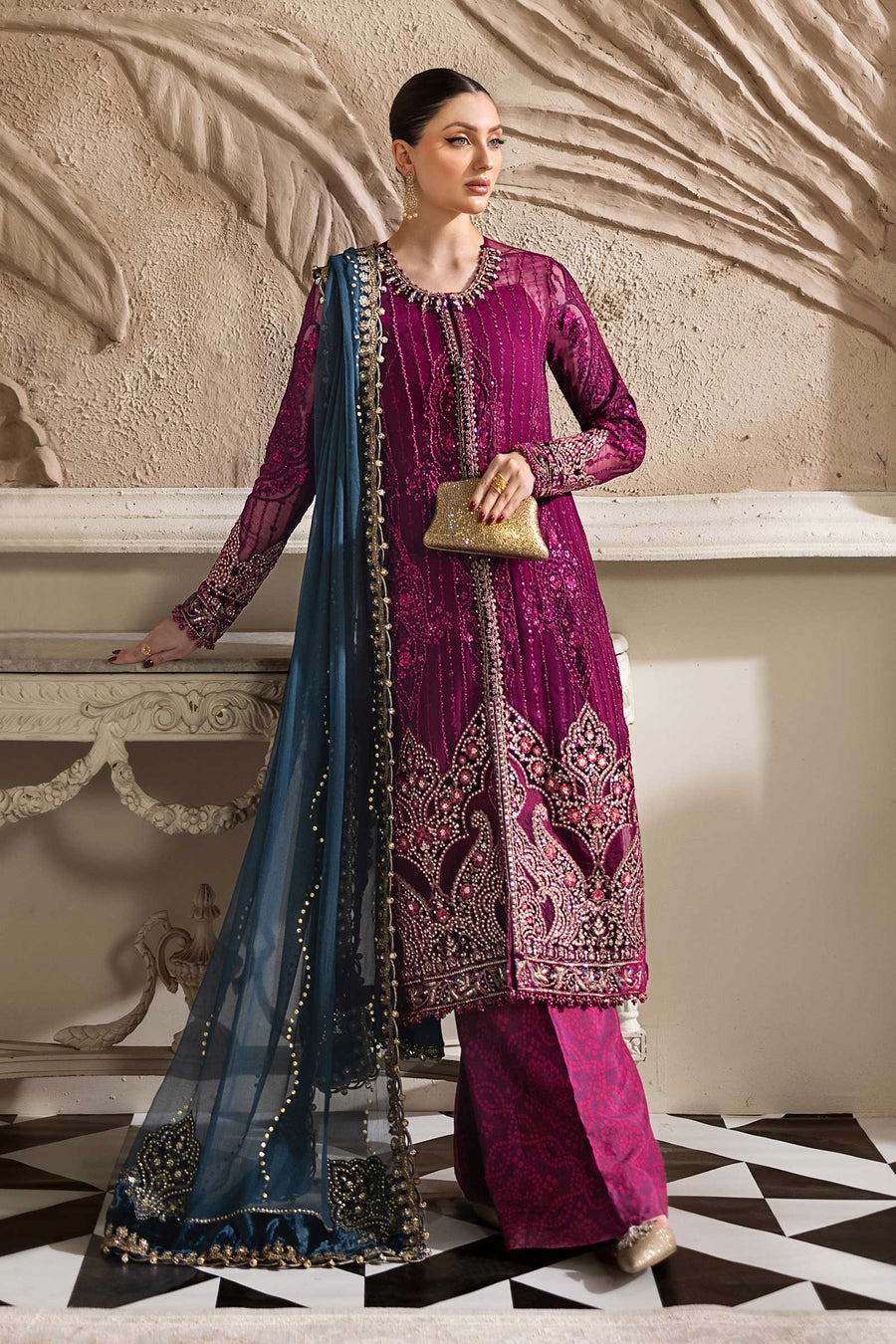 Maria B Chiffon Fancy