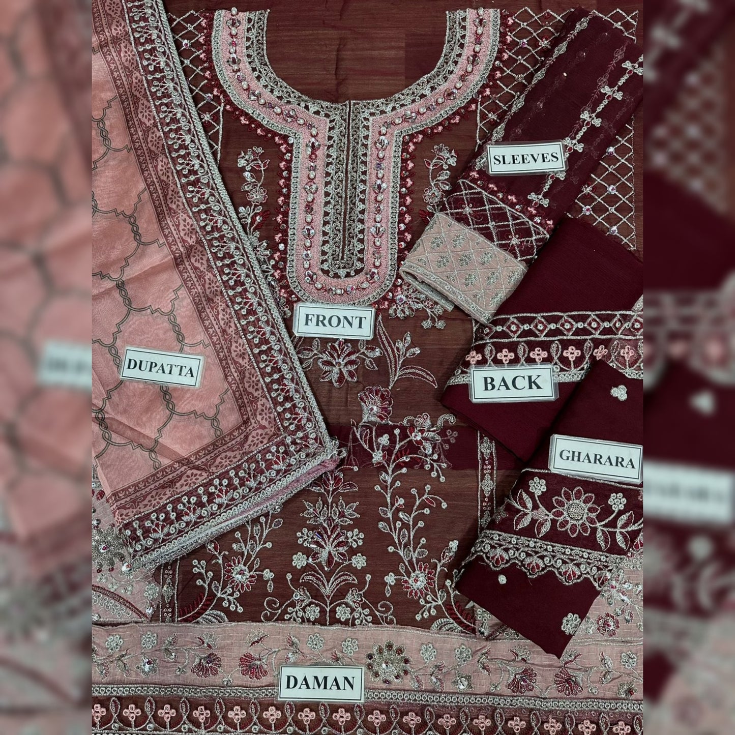 Maria B Chiffon Fancy