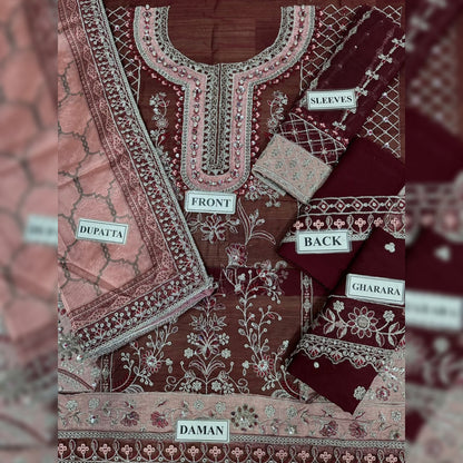 Maria B Chiffon Fancy