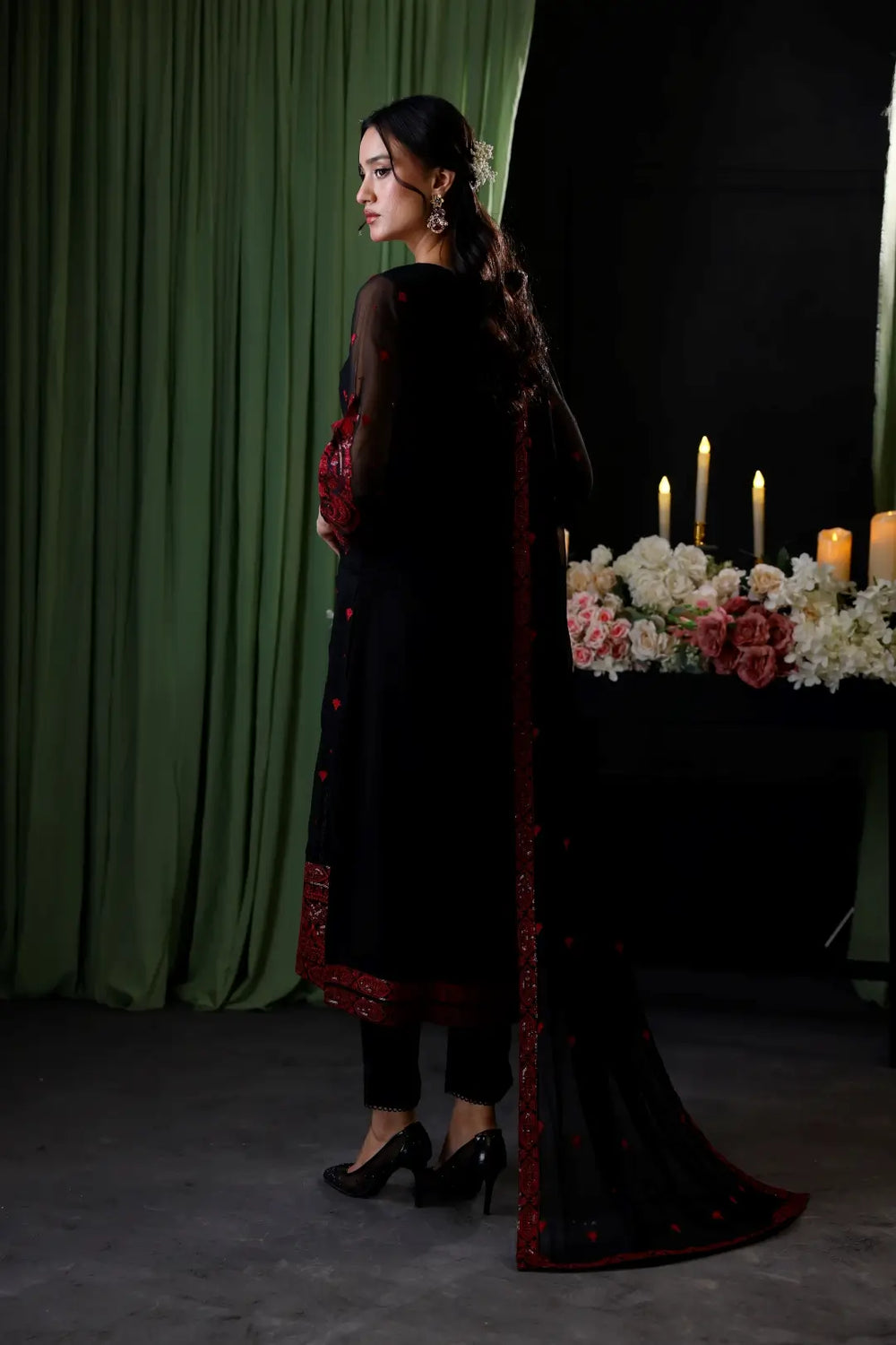 Cyanic Chiffon Fancy